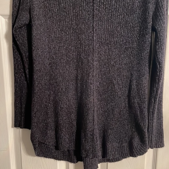 Cowl Neck Navy Pullover Sweater - Like New - Picture 4 of 4